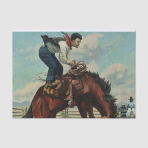 "Bruckert's Ranch" von W. Herbert Dunton Seidenpapier