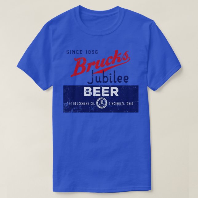 Brucks Jubilee Beer T-Shirt (Design vorne)
