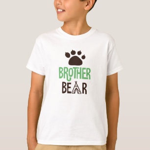Bruder Bär Jungen T-Shirt – Süßes Bären-Kinder-Shi