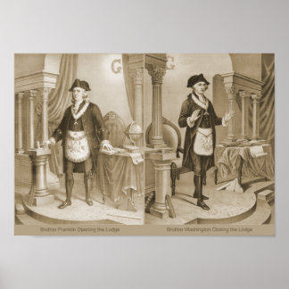 Brüder Ben und George Poster