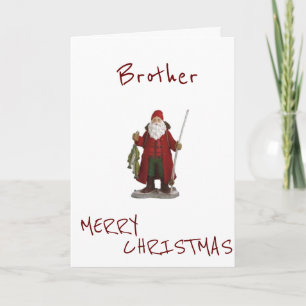 **BRUDER** BEREIT AUF CELEBRATE **CHRISTMAS** FEIERTAGSKARTE