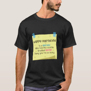 Bruder Bester Schwester Sister T-Shirt