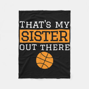 Bruder Bysketbyll Geschenk Das ist mein Schwester Fleecedecke