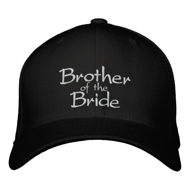 Bruder der bestickten Bride Bestickte Kappe (Vorderseite)