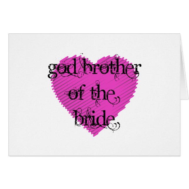 Bruder der Braut (Vorderseite (Horizontal))