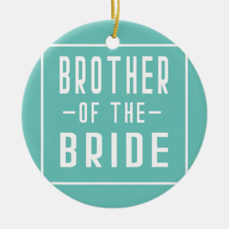 Bruder der Bride Bachelor Matching Group Big Keramik Ornament