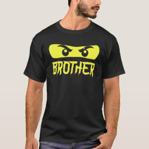 Bruder der Familie Kung Fu Ninja Eyes T-Shirt