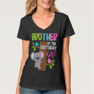 Bruder der Geburtsfamilie Koala Girl Matching T-Shirt