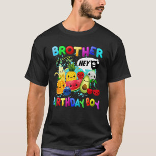 Bruder der Geburtstagskinder Frucht zum Geburtstag T-Shirt