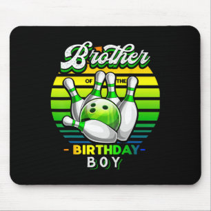 Bruder der Geburtstagskinder-Matching-Familie Bowl Mousepad