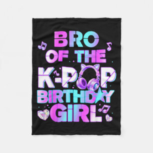 Bruder der K-Pop-Birthday-Girls Korean Music L Fleecedecke
