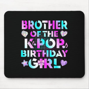Bruder der K-Pop-Birthday-Girls Koreanische Musik Mousepad