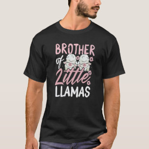 Bruder der kleinen Lamas neugeborene Zwillinge Mäd T-Shirt