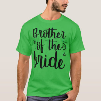 Bruder der Niedlichen Hochzeit und Bachelor Par T-Shirt