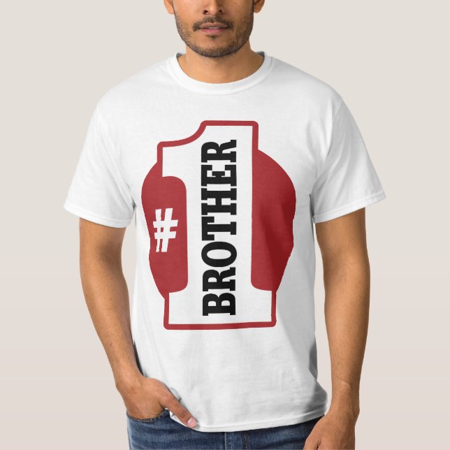 Bruder der Nr.-1 T-Shirt (Vorderseite)