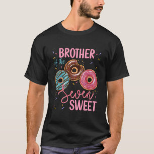 Bruder der süßen sieben 7. Donut Geburtstag Teil T-Shirt