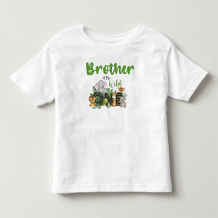 Bruder der wilden Jungle Safari Zoo Tiere Kleinkind T-shirt