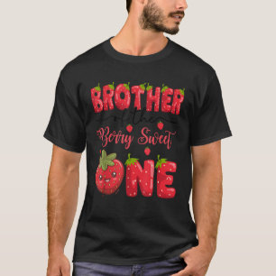 Bruder des Berry Sweet eine Erdbeere zuerst Bi T-Shirt