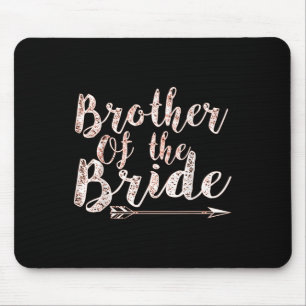 Bruder des Brautgartens Hochzeitsbachelor Party Mousepad
