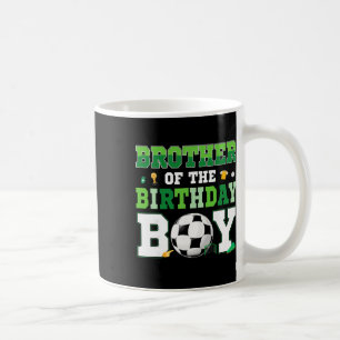 Bruder des Fußball-Geburtstagsjungen Geburtstagsju Kaffeetasse