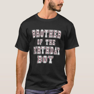Bruder des Geburtstags Baller Baseball Themed Par T-Shirt