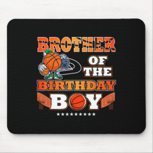 Bruder des Geburtstags Boy Bysketbyll Player B-da Mousepad