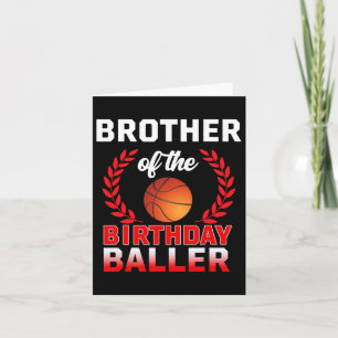 Bruder des Geburtstags Byller Bysketbyll Theme Bd Karte