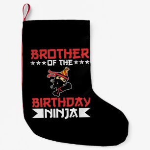 Bruder des Geburtstags Ninja Kampf Taekwondo Gesch Kleiner Weihnachtsstrumpf