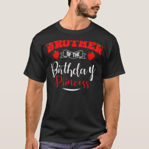 Bruder des Geburtstags-Prinzessin Strawberry Thema T-Shirt