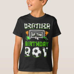 Bruder des Geburtstagsjungen Fußball-Familien-Matc T-Shirt