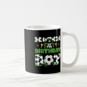 Bruder des Geburtstagsjungen Fußballgruppe Familie Kaffeetasse