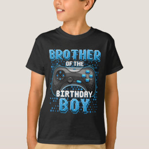 Bruder des Geburtstagsjungen Matching Video Game B T-Shirt