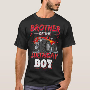 Bruder des Geburtstagsjungen passendes Monster-Ges T-Shirt