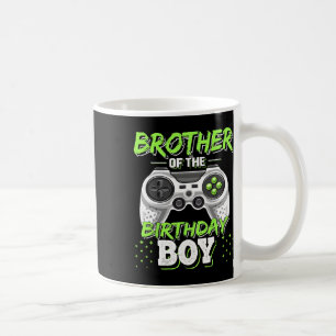 Bruder des Geburtstagsjungen passendes Videospiel Kaffeetasse