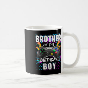 Bruder des Geburtstagsjungen passendes Videospiel Kaffeetasse