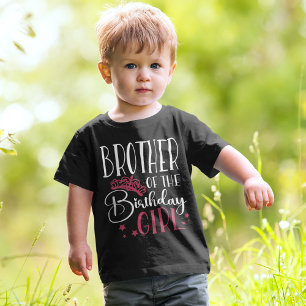 Bruder des Geburtstagskameradschafts-Mädchens T-Shirt