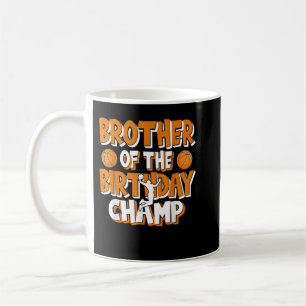 Bruder des Geburtstagskampfes Basketballspielers Kaffeetasse