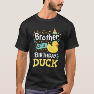 Bruder des Geburtstagskuckkinder-Gummi-Ducktages T-Shirt