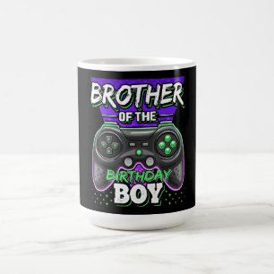 Bruder des Geburtstagsspielers Boy Matching Video  Kaffeetasse