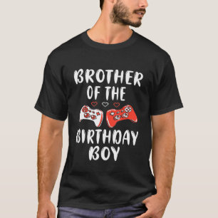 Bruder des Geburtstagsspielers Bro Bday Pa T-Shirt