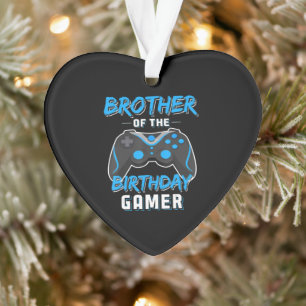 Bruder des Geburtstagsspielers Ornament