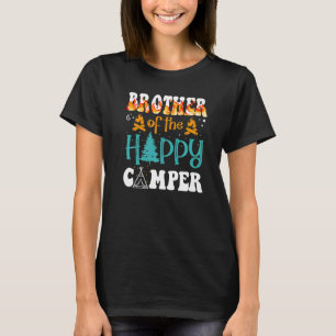 Bruder des glücklichen Camp Familie Camping Reise T-Shirt