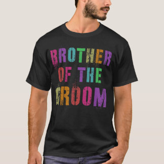 BRUDER DES GROOM Brautparty Bro Family Frien T-Shirt