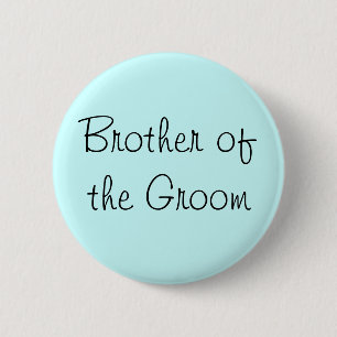 Bruder des Groom-Buttons Button