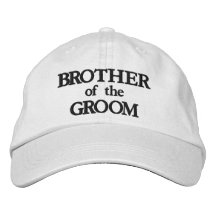 Bruder des Grooms Schwarz-weiße Hochzeit