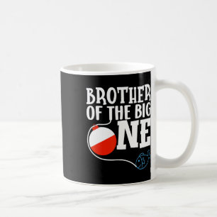 Bruder des großen Fangens Angler-Junge erster Gebu Kaffeetasse