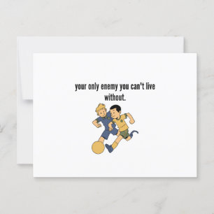 Brüder des Nationalfeiertags Postkarte