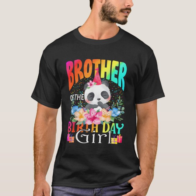 Bruder des Panda Unicorn T-Shirt (Vorderseite)