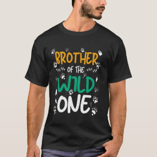 Bruder des wilden Zoo Safari Tier Geburtstag T-Shirt