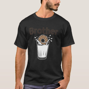 Bruder Donut-Taucher Lustiger Gebäckliebhaber Graf T-Shirt